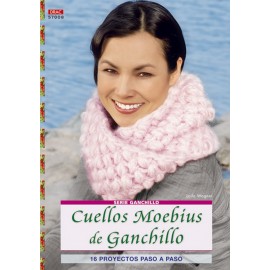 Cuellos moebius de ganchillo