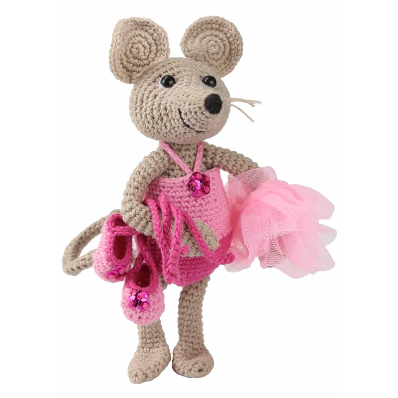 Amigurumi Kit Mouse Emily - Las Tijeras Magicas