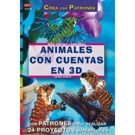 Animales con cuentas en 3D