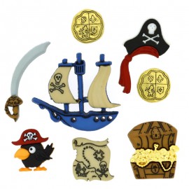 Pirates Buttons