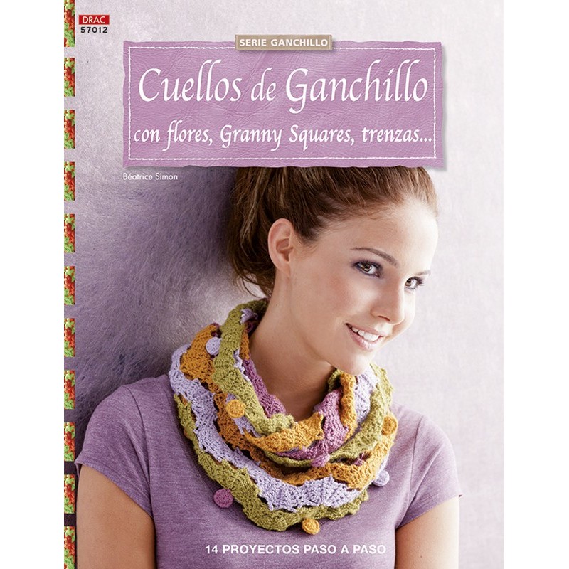 Cuellos de Ganchillo con Flores, Granny Squares, Trenzas.. Cuellos de Ganchillo con Flores, Granny Squares, Trenzas..