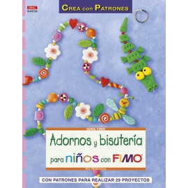 Adornos y bisutería para niños con Fimo