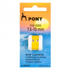 Pony 12 mm 17 cm ABS Tubular Crochet Hook - 45671 - Hobiumyarns