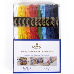 Pack de 24 Madejas DMC...