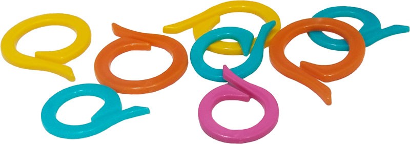 PACK OF 24 SPLIT RING KNITTING STITCH MARKERS