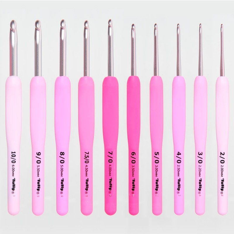 Tulip Etimo Rose Softgrip Crochet Hooks Set