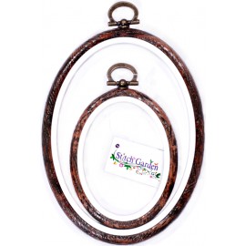 Stitch Garden Oval Embroidery Hoop Frame