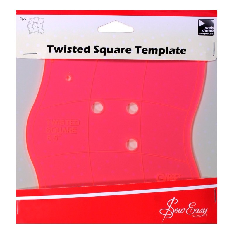 Sew Easy Twisted Square Template