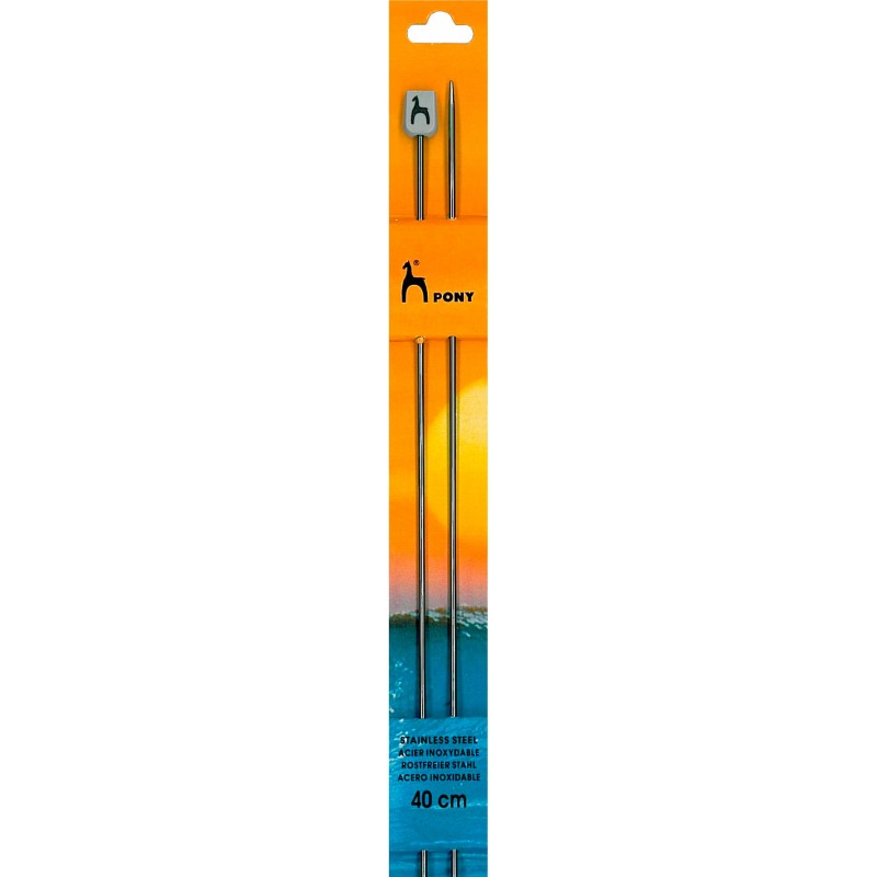 Pony Steel Knitting Needle 1 mm 40 cm Pony Steel Knitting Needle 1 mm 40 cm