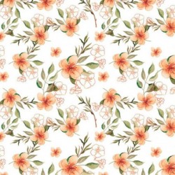 Tela Popelín - Floral