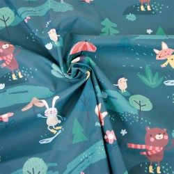 Katia Raincoat PU Print...