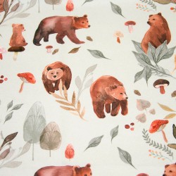 Katia Poplin Fabric - Bear...