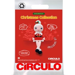 Kit Amigurumi - Mrs. Claus...