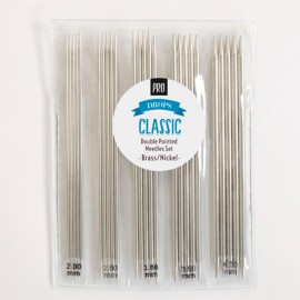 Set de Agujas de Doble Punta DROPS Pro Classic
