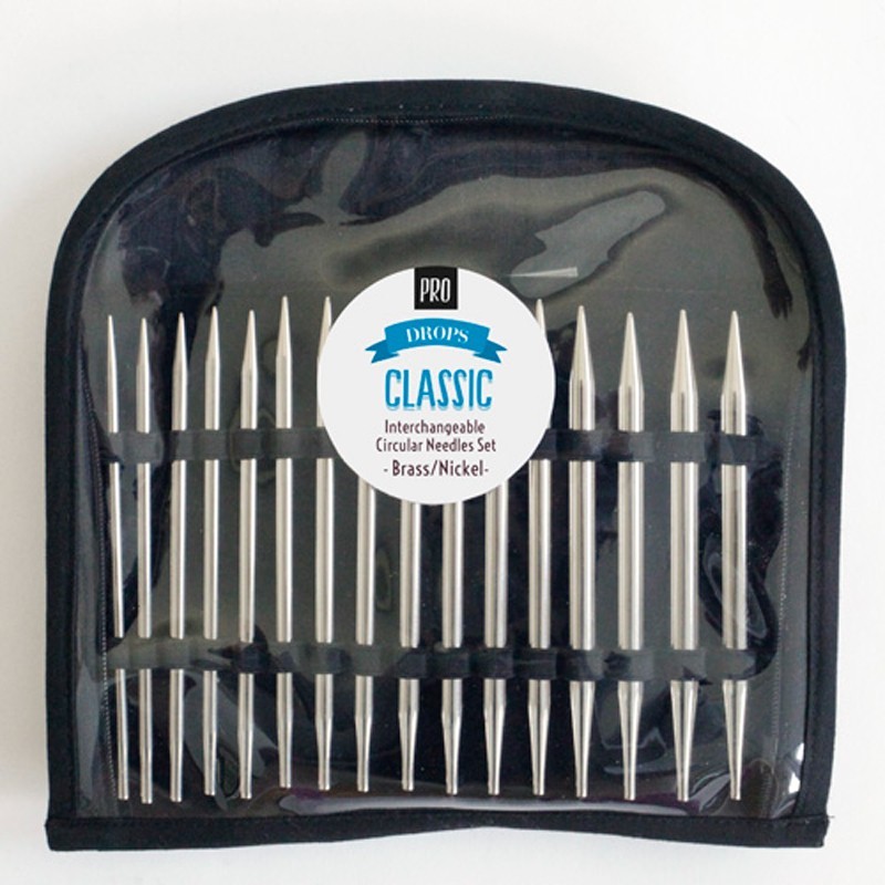 DROPS Pro Classic Interchangeable Circular Needles Set DROPS Pro Classic Interchangeable Circular Needles Set