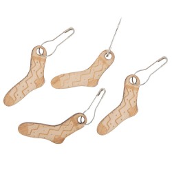 Pack of 10 Sock-Shaped...