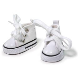 White Amigurumi Sneakers -...