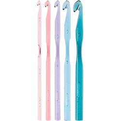 5-Piece Crochet Hook Set -...