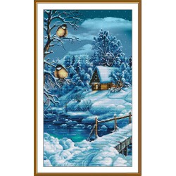 Kit de Bordado - Snow...