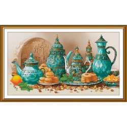 Kit de Bordado - Oriental...