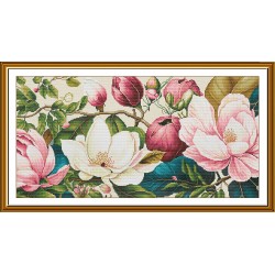 Kit de Bordado - Flowers...