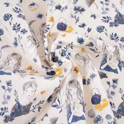 Tela Raincoat PU Print...