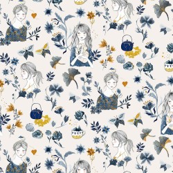 Katia Poplin Fabric -...