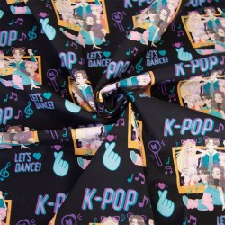 Katia Poplin Fabric - K-Pop