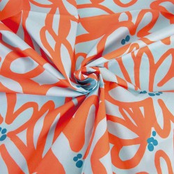 Katia Poplin Fabric - Tiare...