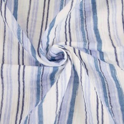 Katia Muslin Fabric - Blue...