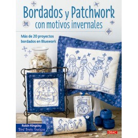 Bordados y Patchwork con Motivos Invernales