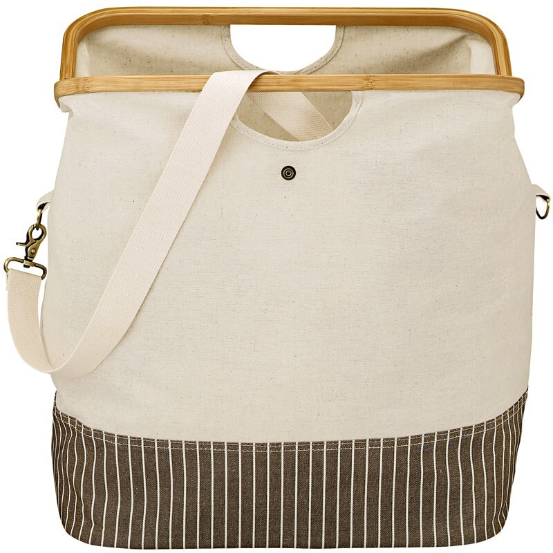 Bolsa de Labores Store and Travel - Canvas and Bambu Bolsa de Labores Store and Travel - Canvas and Bambu
