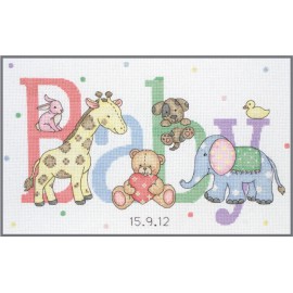 Kit de Punto de Cruz - Baby Animals - Anchor