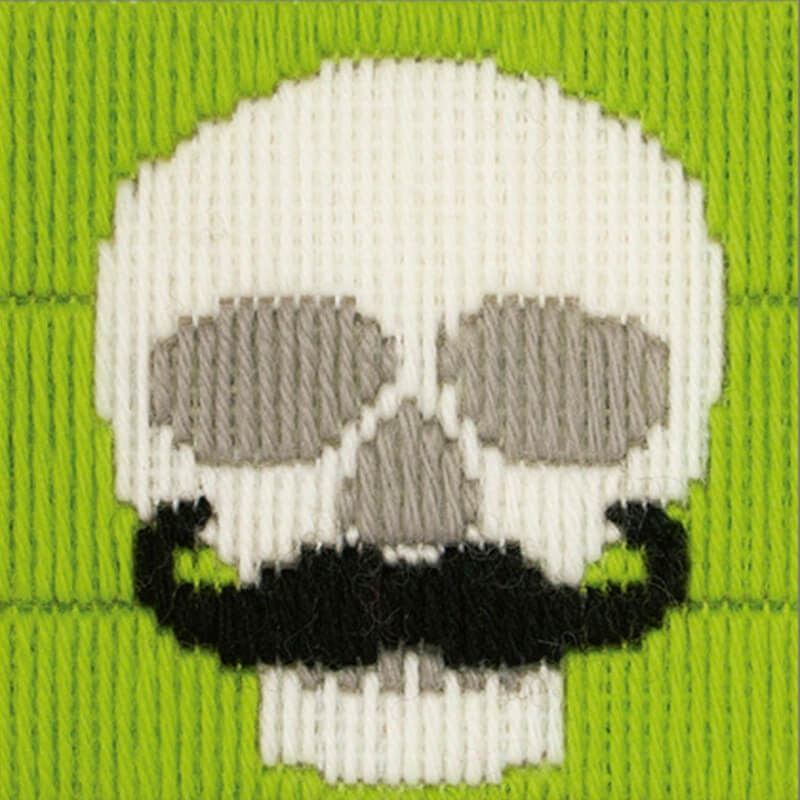 Anchor 1st Kit de Tapiceria - Skull With Moustache