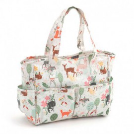 PVC Knitting Bag - Woodland