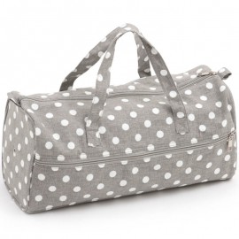 Bolsa de labores Polka Dot Gris