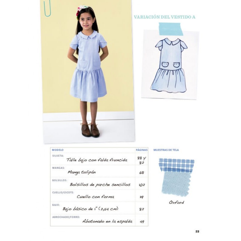 Diseño y confección de Vestidos de Niñas