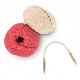 Agujas Circulares Fijas de Bambú 23 cm HiyaHiya
