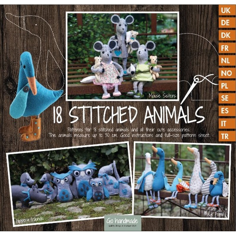 18 Stitched Animals 18 Stitched Animals
