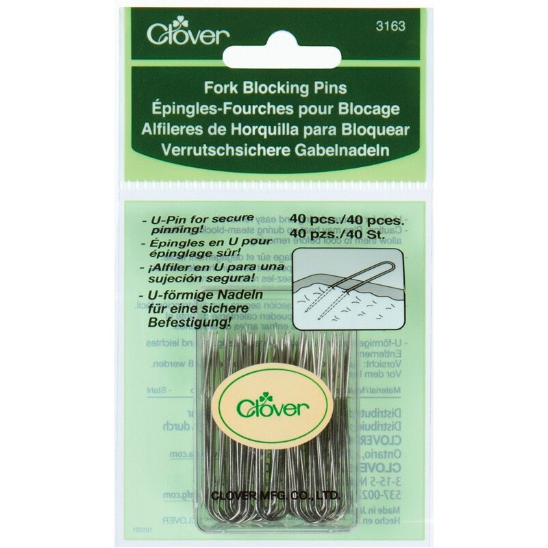 Alfileres de horquilla para bloquear - Clover Alfileres de horquilla para bloquear - Clover