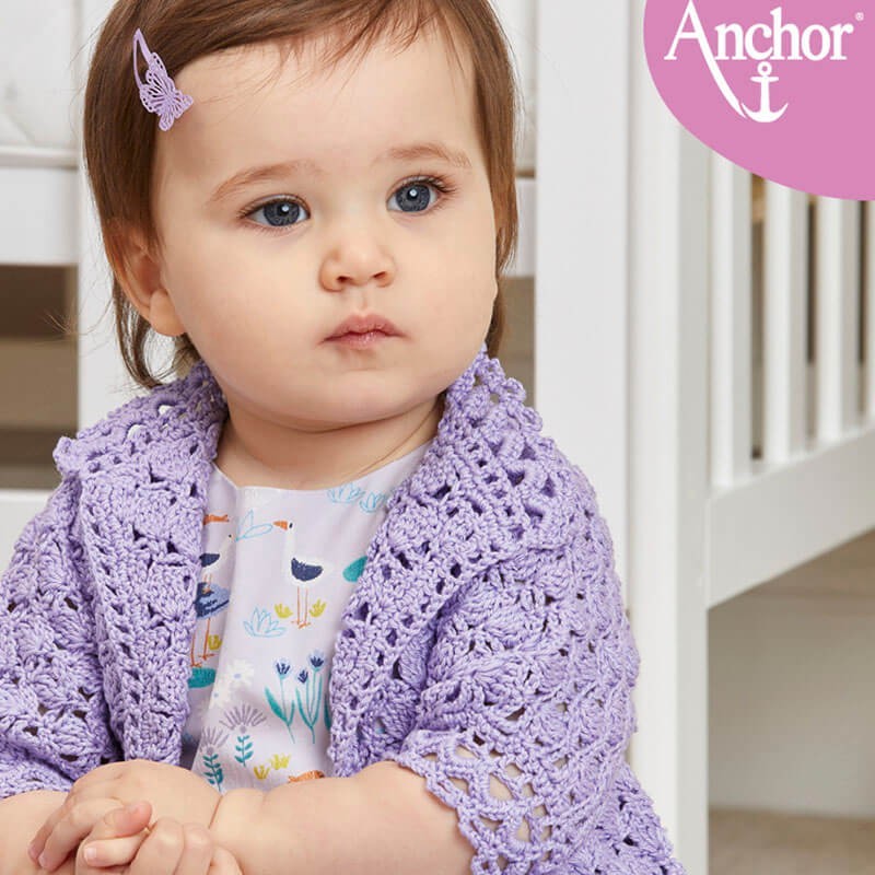 Kit Baby Jacket Lily - Anchor Kit Baby Jacket Lily - Anchor