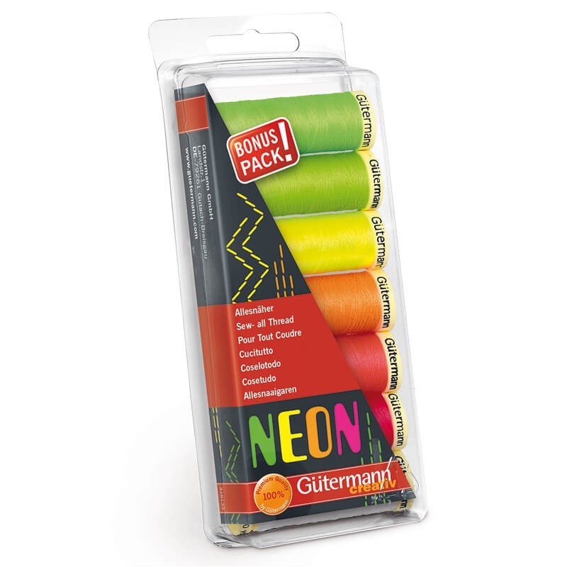 Set de Hilos Coselotodo Neon - Gutermann