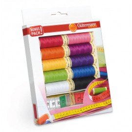 Set de Hilos Coselotodo 100 metros + Metro - Gutermann