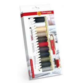 Set de Hilos Coselotodo 100 metros + Regla + Descosedor - Gutermann