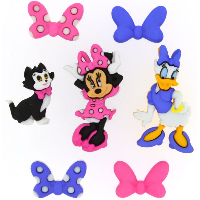 Botones Minnie Bowtique - Dress It Up Botones Minnie Bowtique - Dress It Up