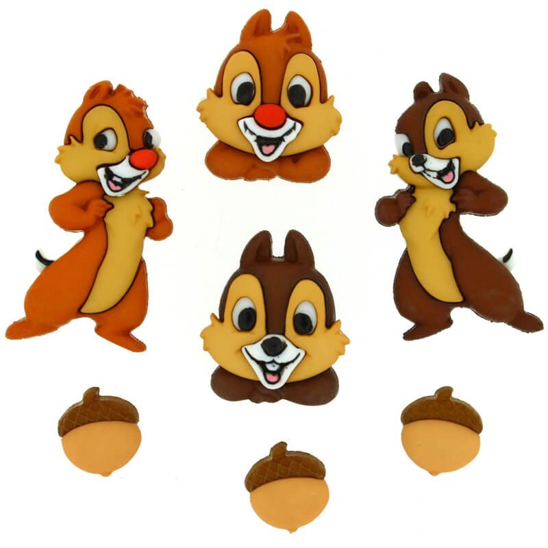 Botones Chip and Dale - Dress It Up Botones Chip and Dale - Dress It Up