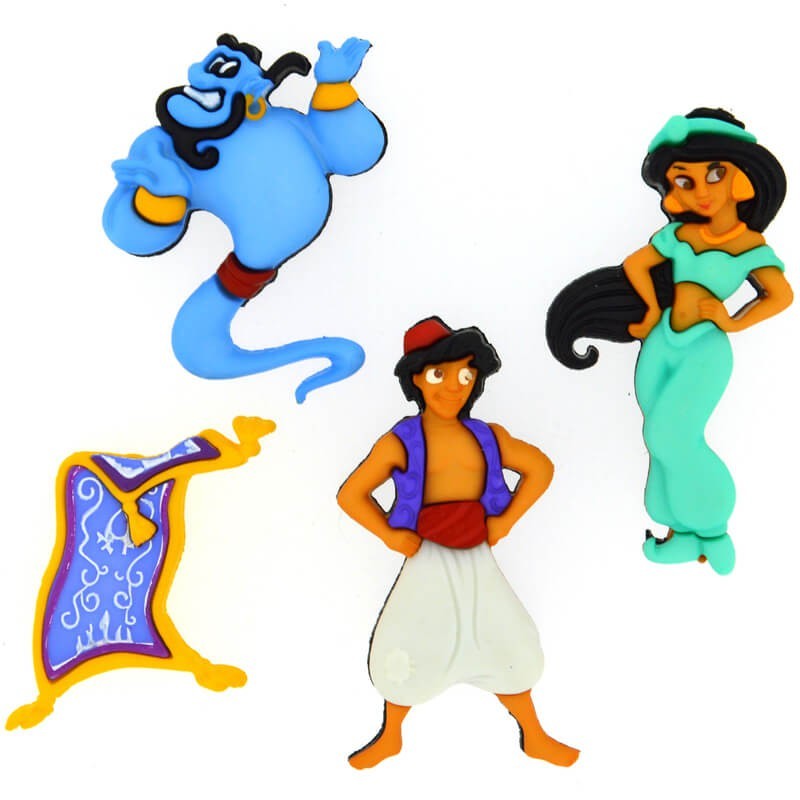 Botones Aladdin - Dress It Up Botones Aladdin - Dress It Up