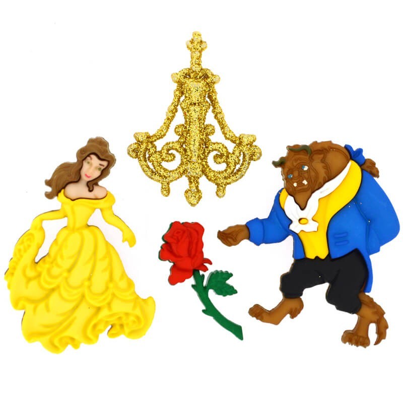 Botones Beauty and Beast - Dress It Up Botones Beauty and Beast - Dress It Up