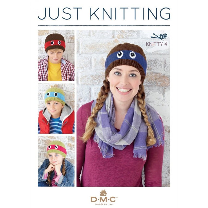 Revista DMC Just Knitting - Knitty 4 - 2017