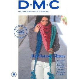 Revista DMC - Creaciones de Tricot y Crochet - Revelation Glitter - 2018